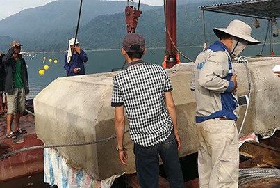 水上光伏专用大型锚固系统（越南项目专用）