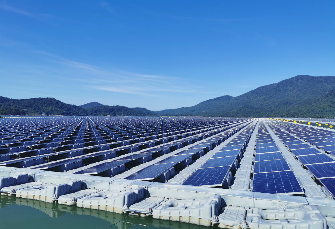 越南平顺省 200MW 大型水上漂浮光伏电站