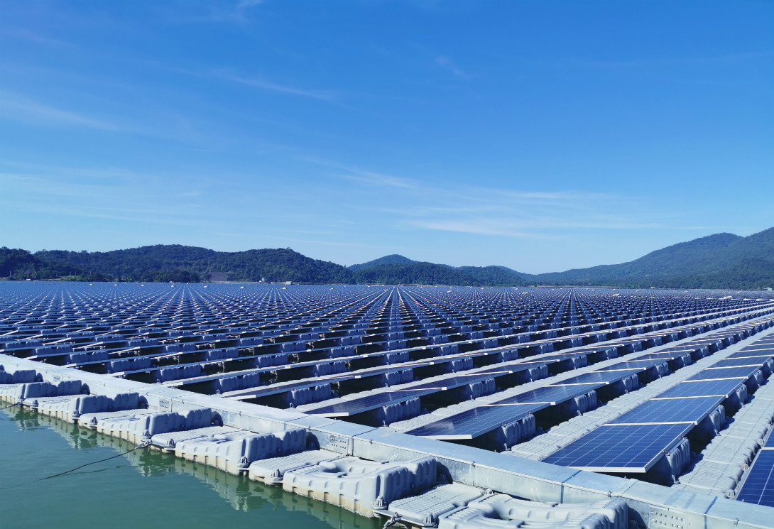 越南平顺省 200MW 大型水上漂浮光伏电站