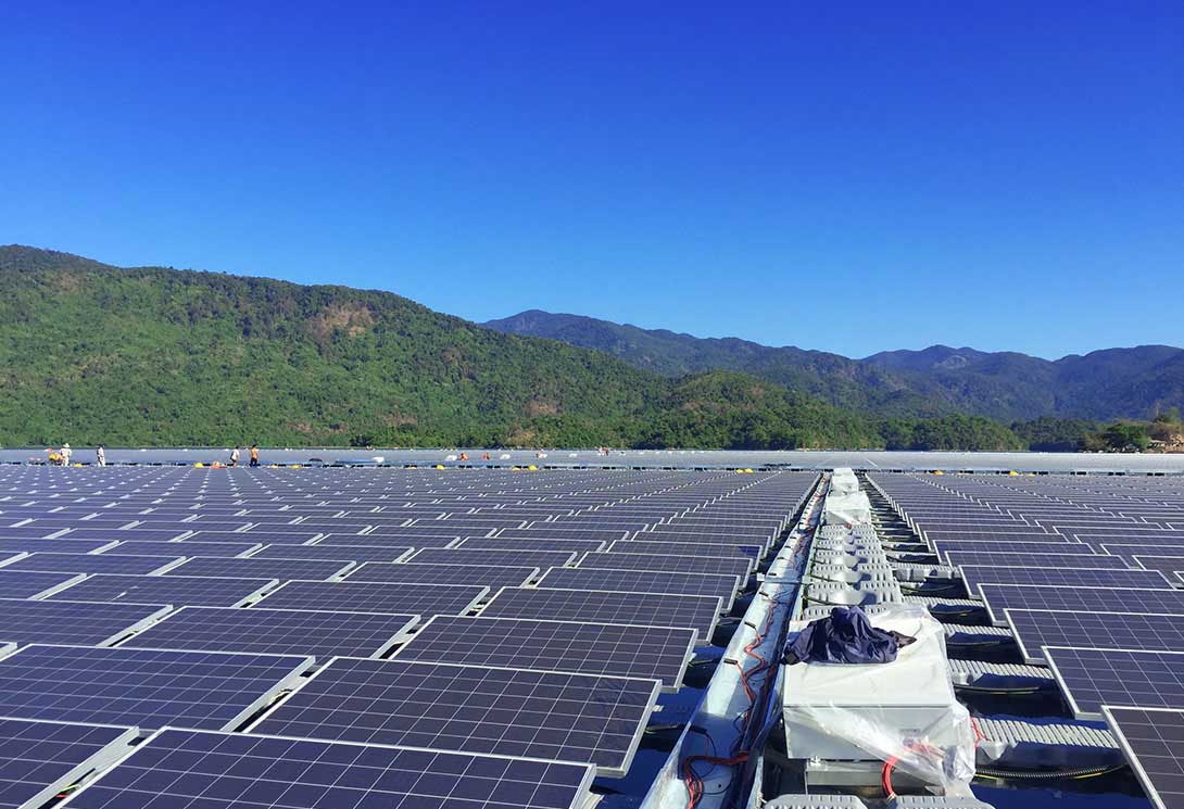 越南平顺省200MW大型水上漂浮光伏电站