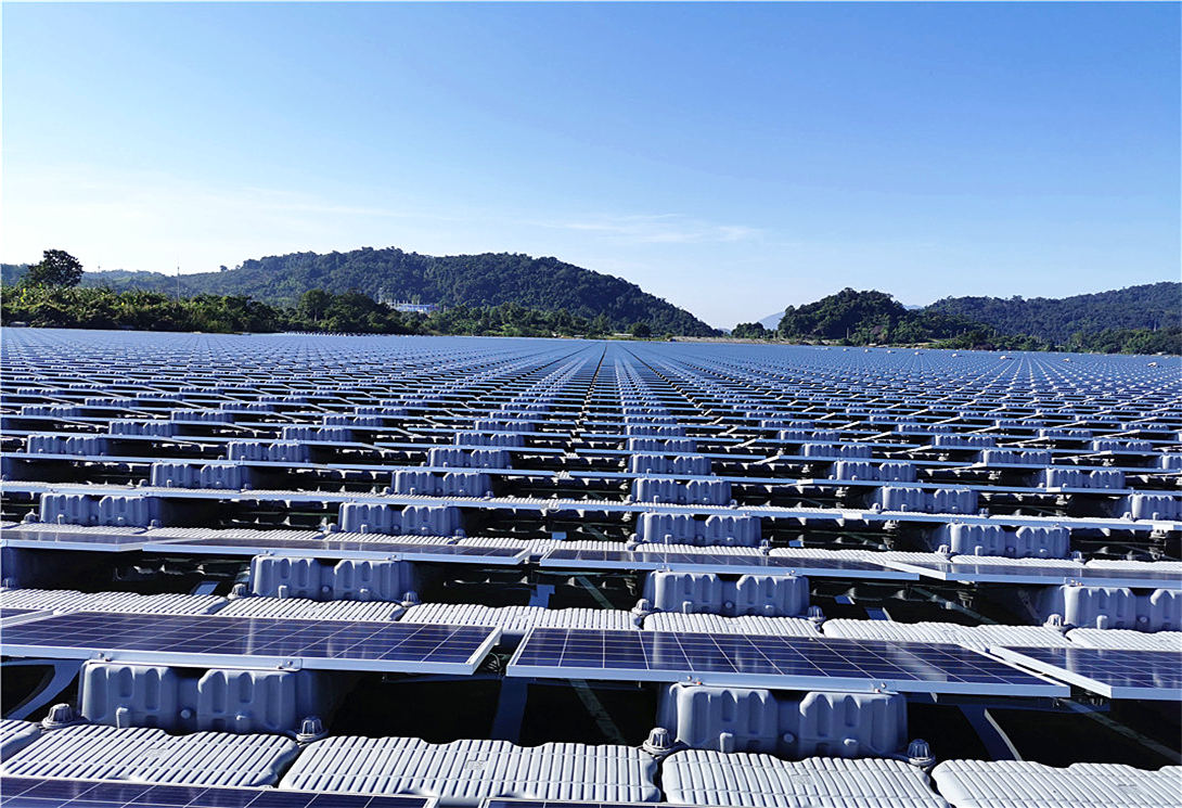 越南平顺省 200MW 大型水上漂浮光伏电站