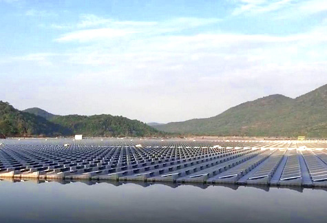 越南平顺省200MW大型水上漂浮光伏电站