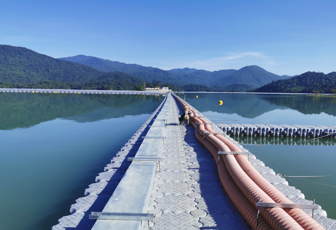 越南平顺省 200MW 大型水上漂浮光伏电站