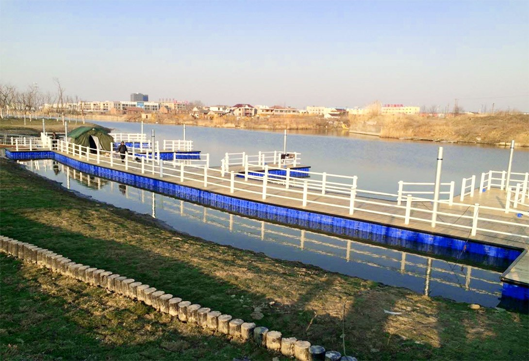 江苏海安东洲公园浮动码头