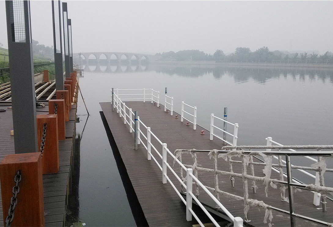 北京通州运河浮动码头