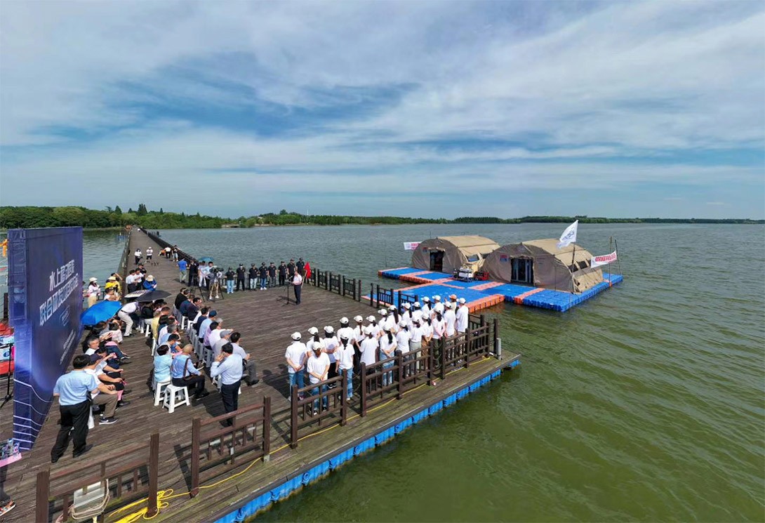 上海旗华联合东方医院共同研发“水上移动医院”