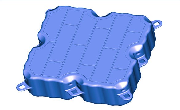 高性能抗长期老化环保水上专用复合材料发明专利30年使用年限浮体
