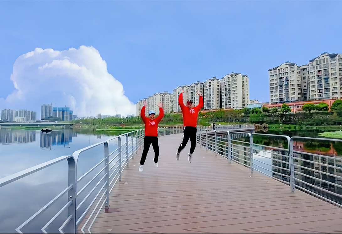 新闻联播报道|新一代水上生态环保景观浮桥
