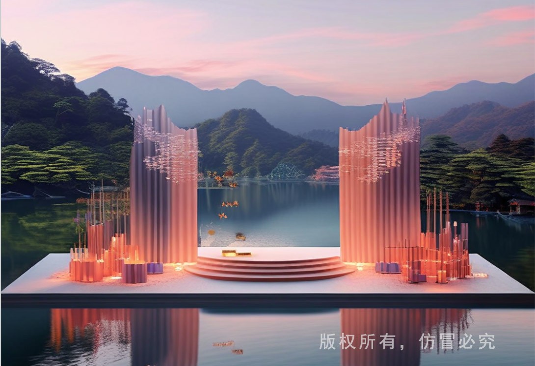 水上演艺舞台效果图