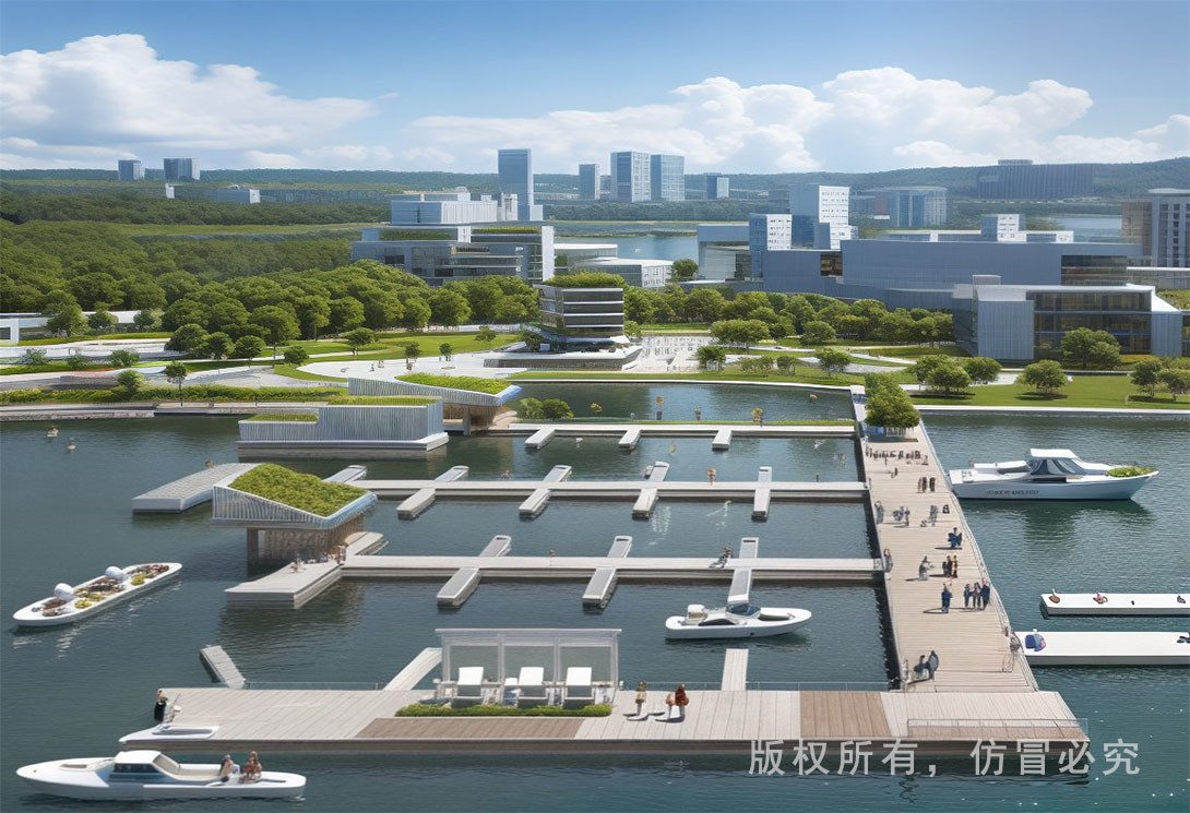 新一代游艇码头效果图