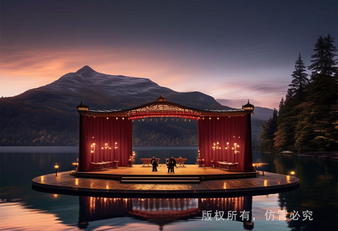 水上舞台效果图