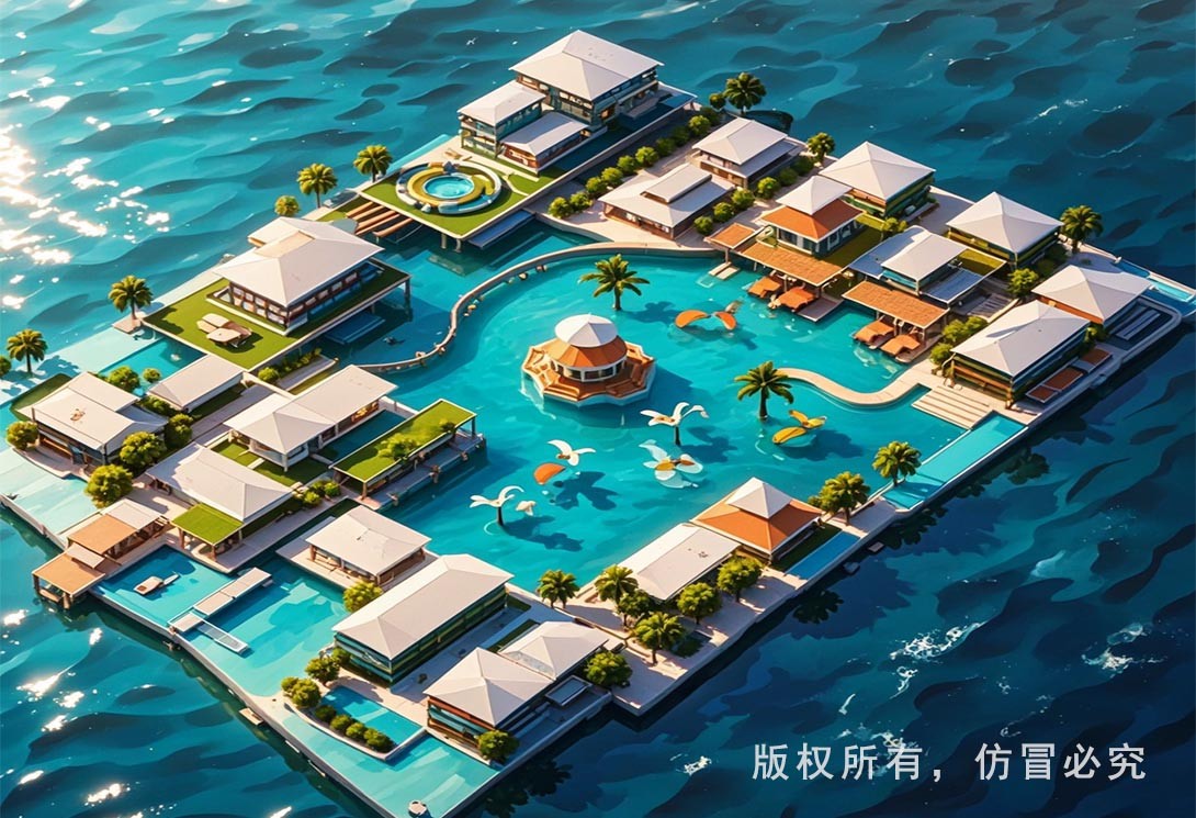 水上文旅规划效果图