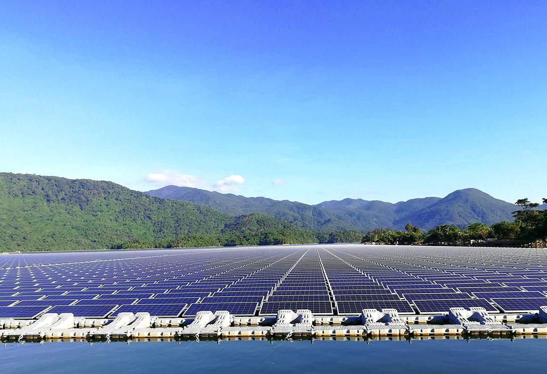 旗华-越南平顺省 200mw 大型水上漂浮光伏电站(世界单体最大,东南亚