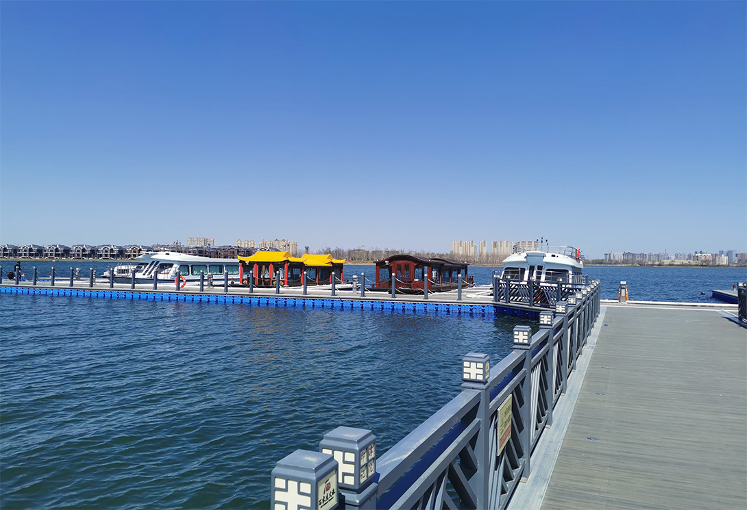 旗华-河北石家庄滹沱河大型高档观光游艇码头