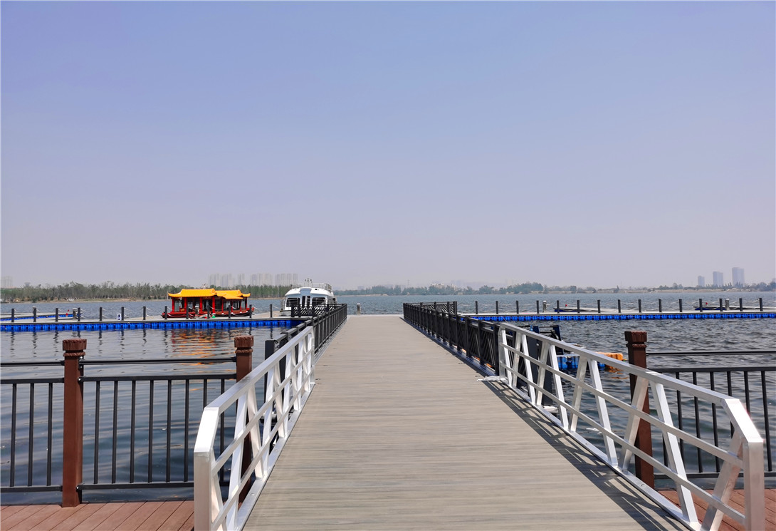 旗华-河北石家庄滹沱河大型高档观光游艇码头