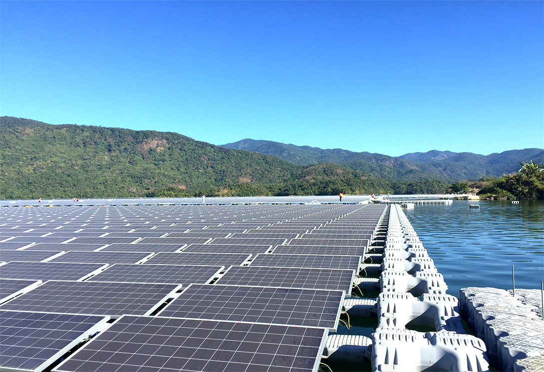 越南平顺省 200mw 大型水上漂浮光伏电站(世界单体最大,东南亚首家)